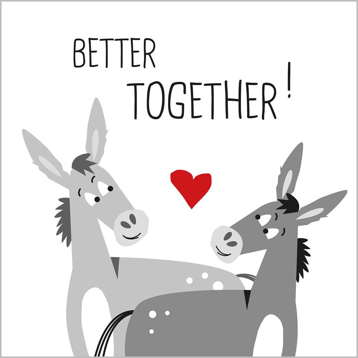 Donkey Love Servietten