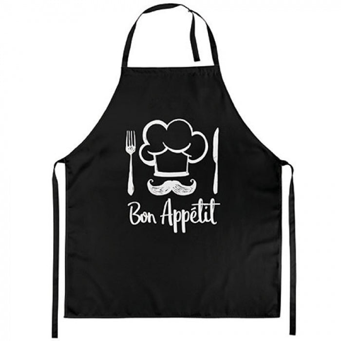 Chef black Kochschürze