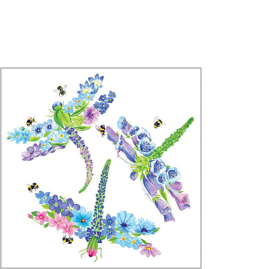Dragonfly Fleurettes Servietten