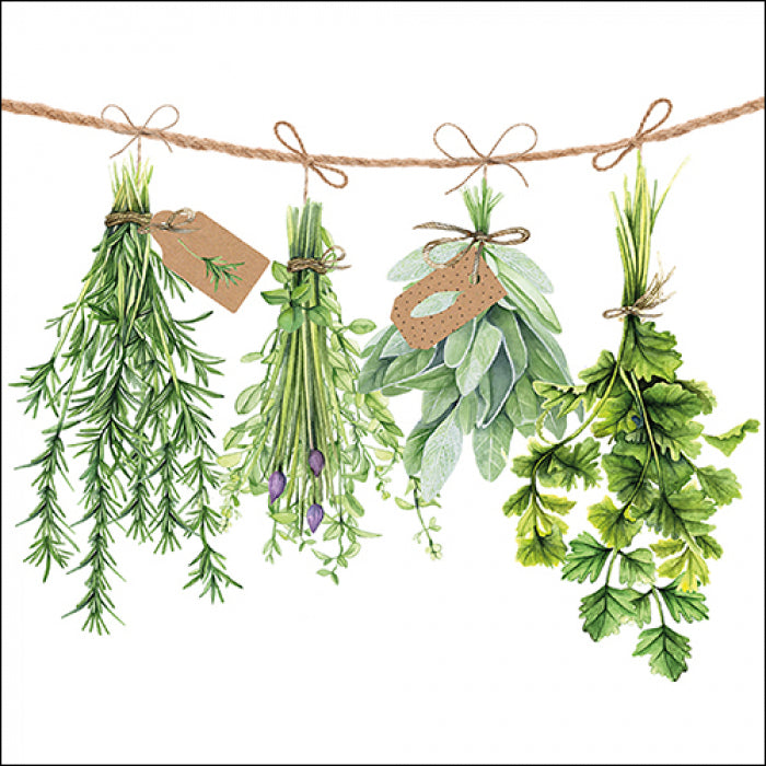 Fresh herbs Servietten 33x33cm