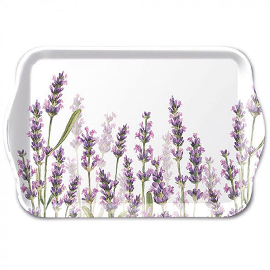 Lavender shades white Tableau 13x21cm