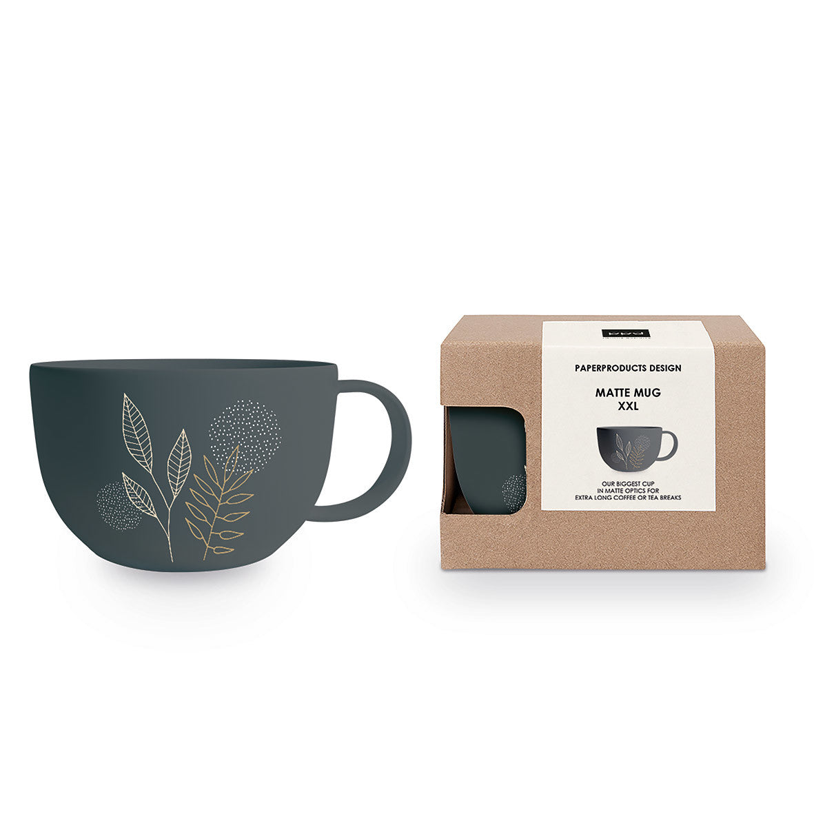 Pure Meadow anthracite XXL-Tasse