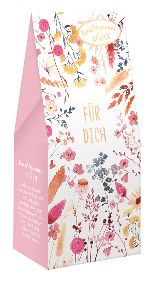 Für Dich Fruchtgummi-Herzen