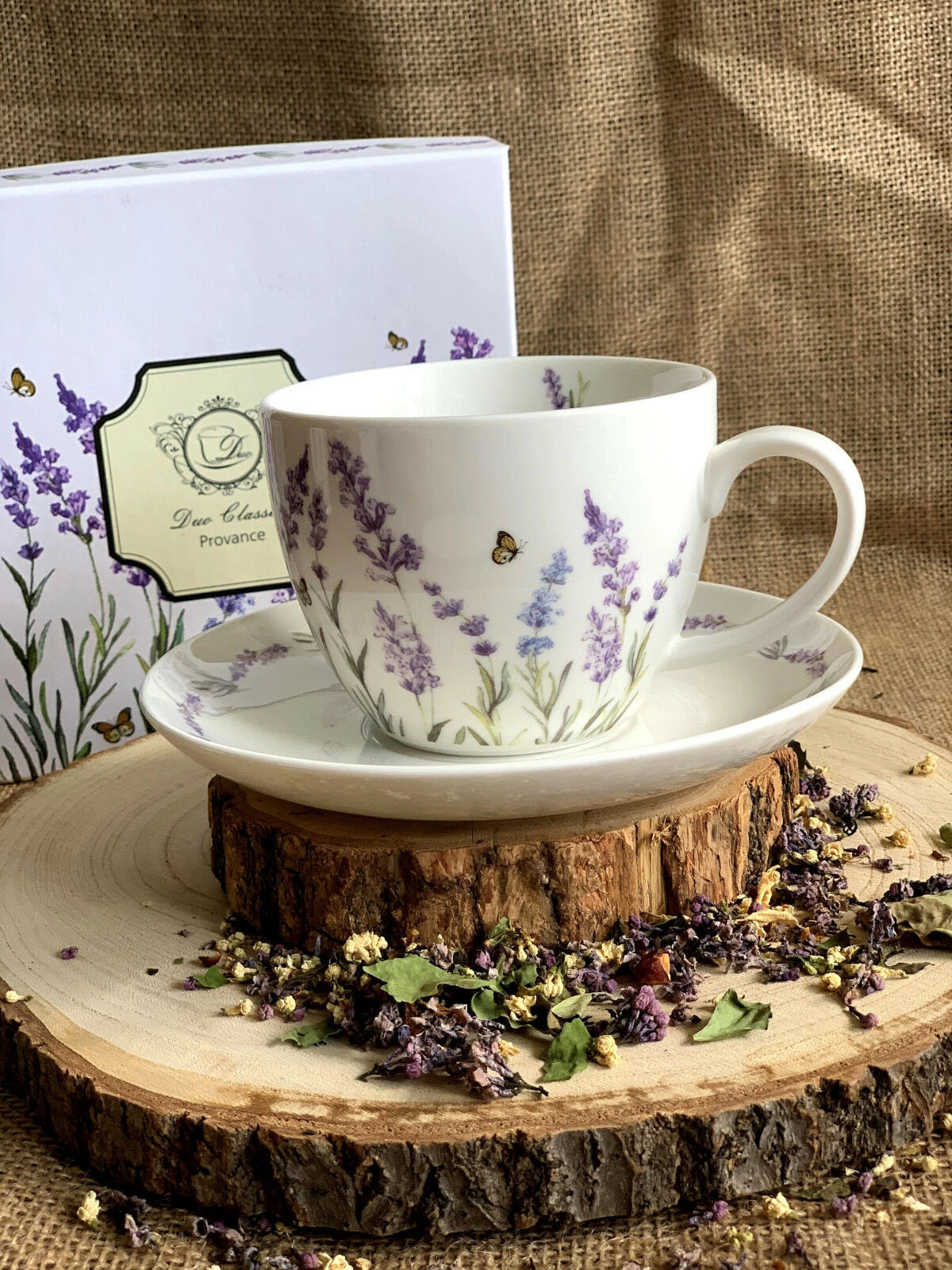 PROVANCE Kaffeetasse mit Untertasse