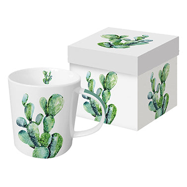 Cactus Tasse mit Geschenksverpackung