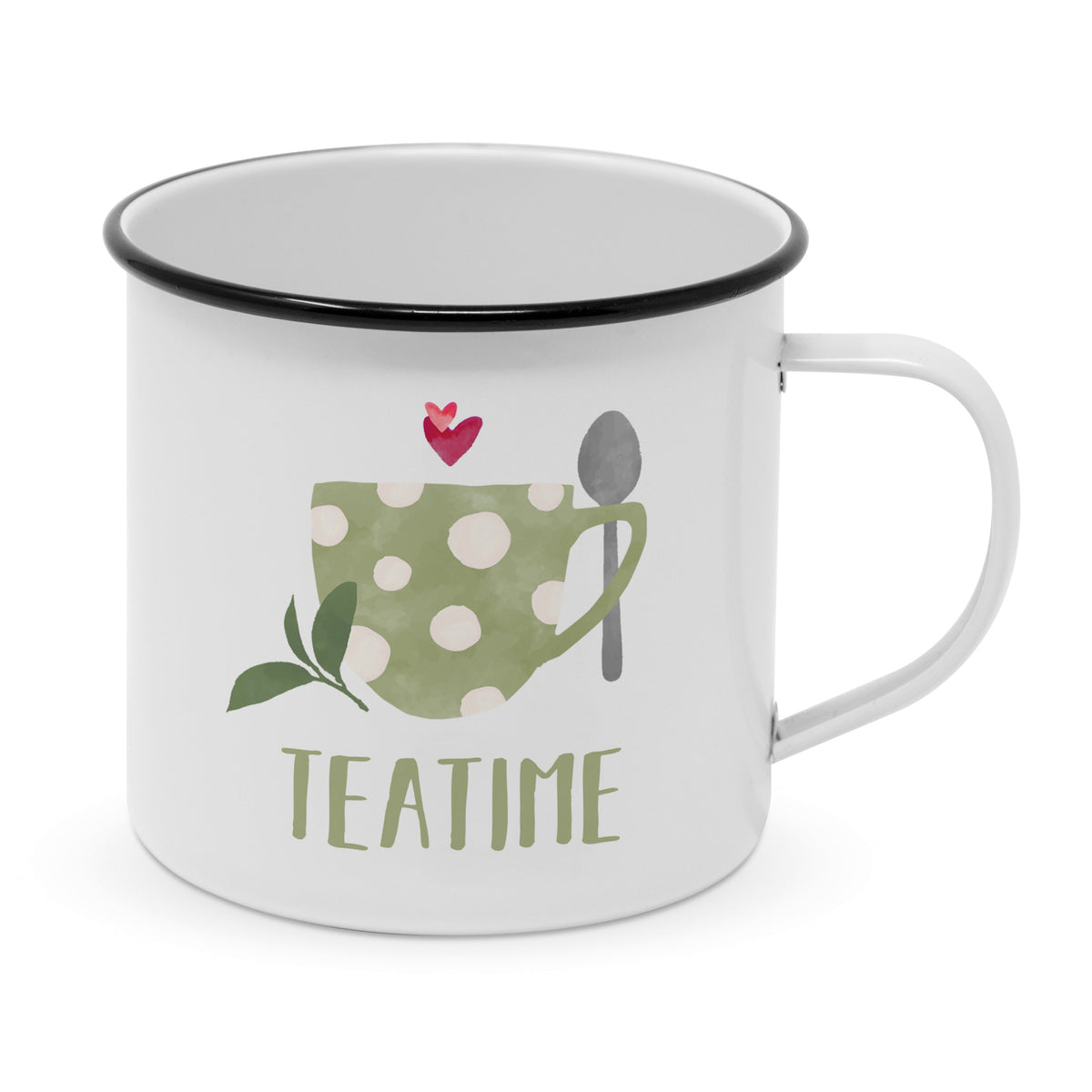 Tea Time Metalltasse