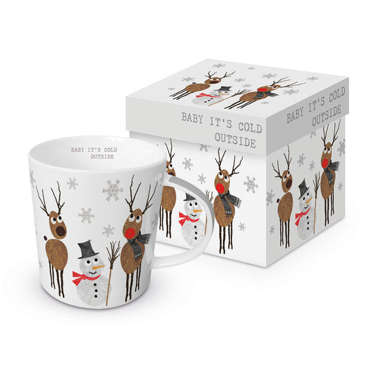 Cold Outside Tasse mit Geschenksverpackung