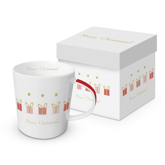 Gift Parade real gold Tasse mit Geschenksverpackung