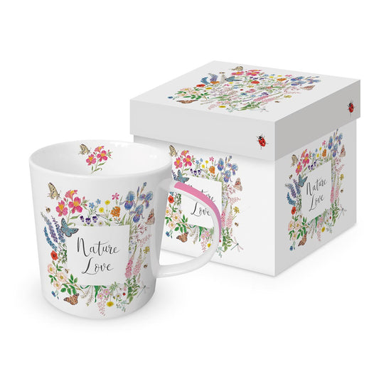 Nature Love Tasse mit Geschenksverpackung