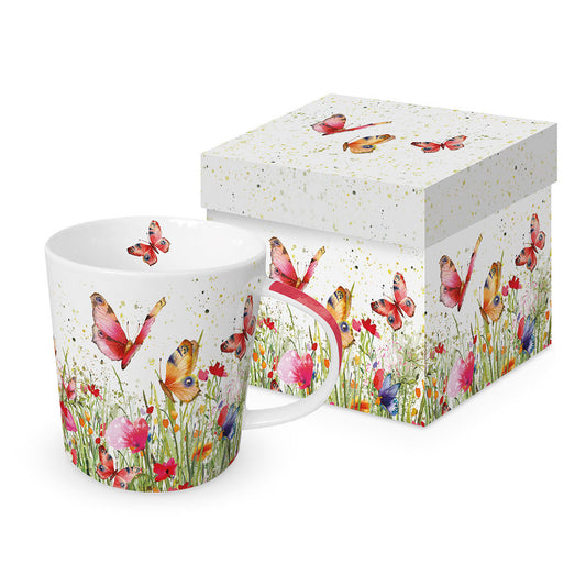 Flowerfield Tasse mit Geschenksverpackung