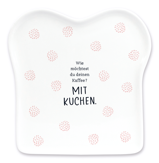 Mit Kuchen Toastteller